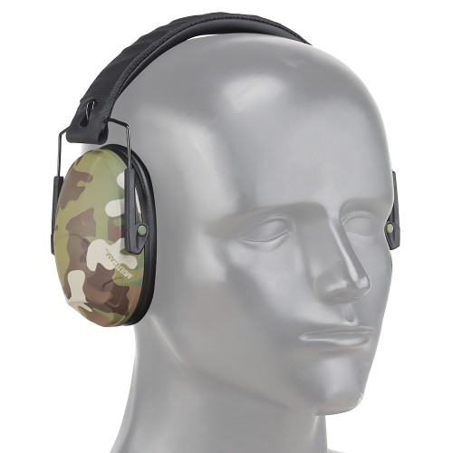 WOSPORT CUFFIE CON RIDUZIONE PASSIVA DEL RUMORE MULTICAM (WO-HD51CP)