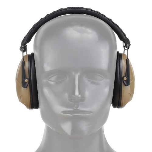 WOSPORT HEADSET WITH PASSIVE NOISE REDUCTION TAN (WO-HD51T)