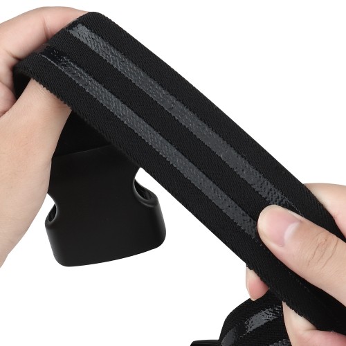 WOSPORT ELASTIC ANTI-SLIP THIGH BELT FOR QUICK PULL HOLSTERS BLACK (WO-GBAC1B)