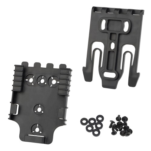 WOSPORT QD ADAPTER FOR QUICK PULL HOLSTERS BLACK (WO-GBAC2B)