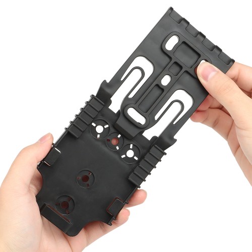 WOSPORT QD ADAPTER FOR QUICK PULL HOLSTERS BLACK (WO-GBAC2B)