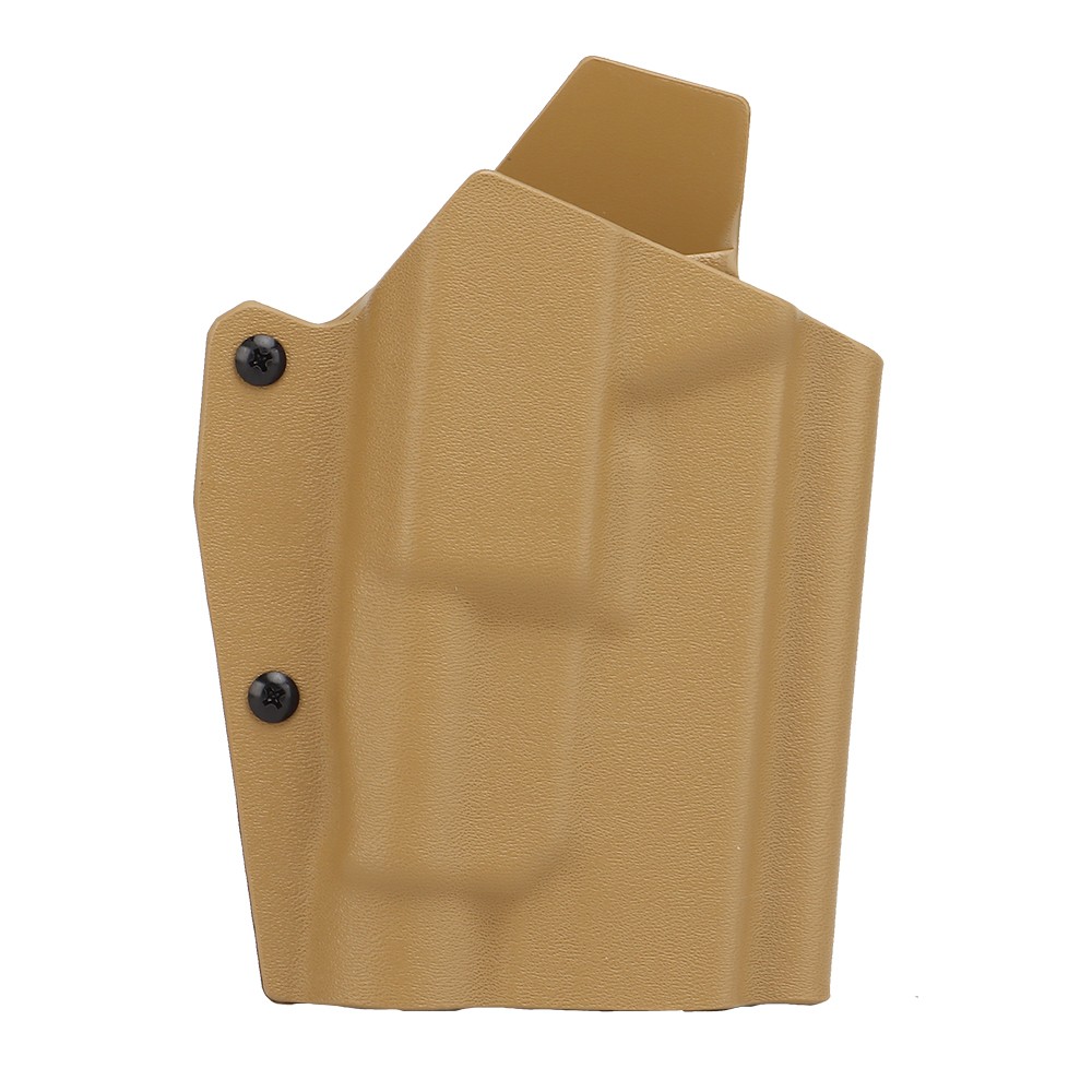 WOSPORT FONDINA RIGIDA QUICK PULL PER SERIE GLOCK TAN (WO-GB01T)