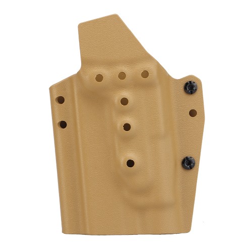 WOSPORT FONDINA RIGIDA QUICK PULL PER SERIE GLOCK TAN (WO-GB01T)