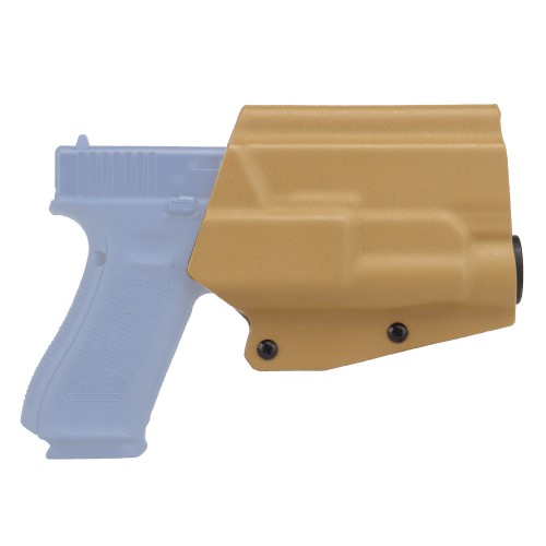 WOSPORT FONDINA RIGIDA QUICK PULL PER SERIE GLOCK TAN (WO-GB01T)