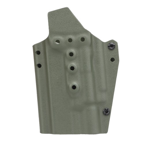 WOSPORT FONDINA KYDEX QUICK PULL PER SERIE GLOCK LARGE OLIVE DRAB (WO-GB02V)