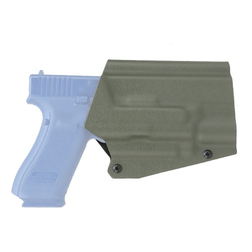 WOSPORT FONDINA KYDEX QUICK PULL PER SERIE GLOCK LARGE OLIVE DRAB (WO-GB02V)