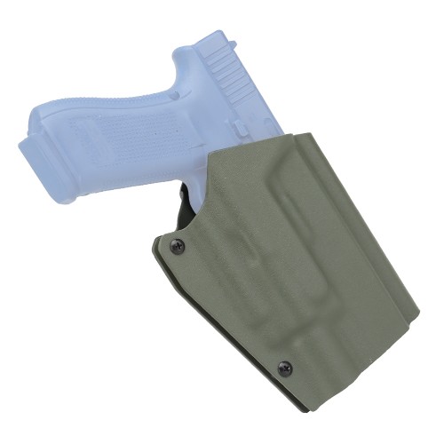 WOSPORT FONDINA KYDEX QUICK PULL PER SERIE GLOCK LARGE OLIVE DRAB (WO-GB02V)