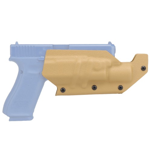 WOSPORT FONDINA KYDEX QUICK PULL TYPE 1 PER SERIE GLOCK TAN (WO-GB04T)