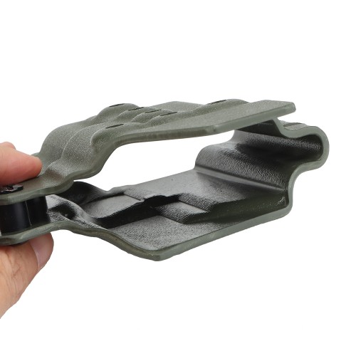 WOSPORT FONDINA KYDEX QUICK PULL PER SERIE GLOCK CON G-XC1 OLIVE DRAB (WO-GB06V)