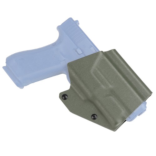 WOSPORT FONDINA KYDEX QUICK PULL PER SERIE GLOCK CON G-XC1 OLIVE DRAB (WO-GB06V)