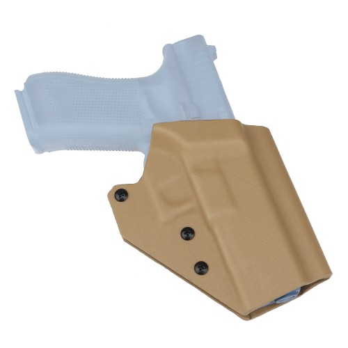 WOSPORT FONDINA KYDEX QUICK PULL PER SERIE GLOCK CON G-01 TAN (WO-GB07T)