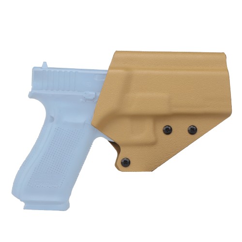 WOSPORT FONDINA KYDEX QUICK PULL PER SERIE GLOCK CON G-01 TAN (WO-GB07T)