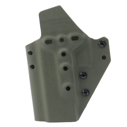 WOSPORT FONDINA KYDEX QUICK PULL PER SERIE GLOCK CON G-01 OLIVE DRAB (WO-GB07V)