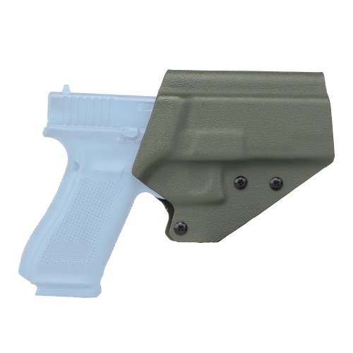 WOSPORT FONDINA KYDEX QUICK PULL PER SERIE GLOCK CON G-01 OLIVE DRAB (WO-GB07V)