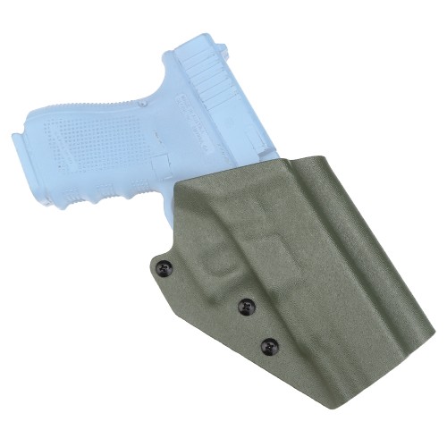 WOSPORT FONDINA KYDEX QUICK PULL PER SERIE GLOCK 43 OLIVE DRAB (WO-GB08V)