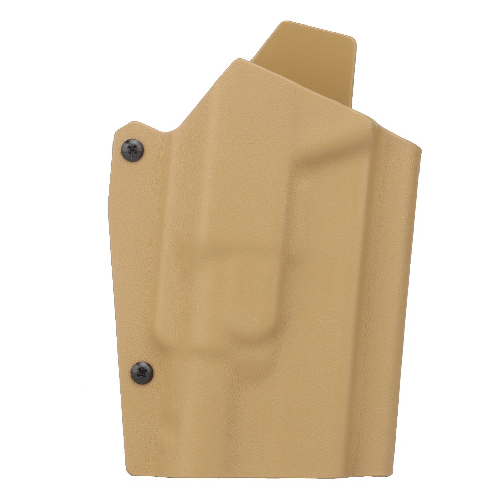 WOSPORT FONDINA KYDEX QUICK PULL PER SERIE GLOCK 17 TAN (WO-GB09T)