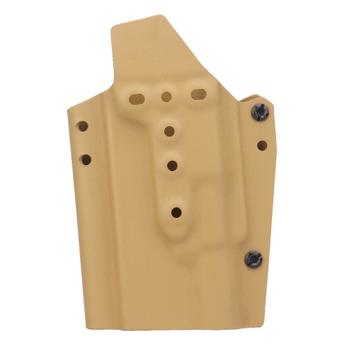 WOSPORT FONDINA KYDEX QUICK PULL PER SERIE GLOCK 17 TAN (WO-GB09T)