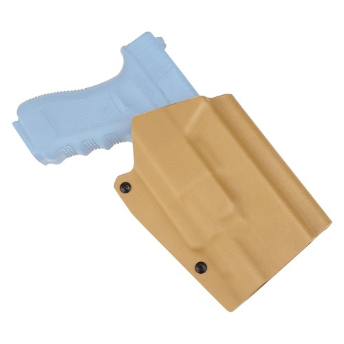 WOSPORT FONDINA KYDEX QUICK PULL PER SERIE GLOCK 17 TAN (WO-GB09T)