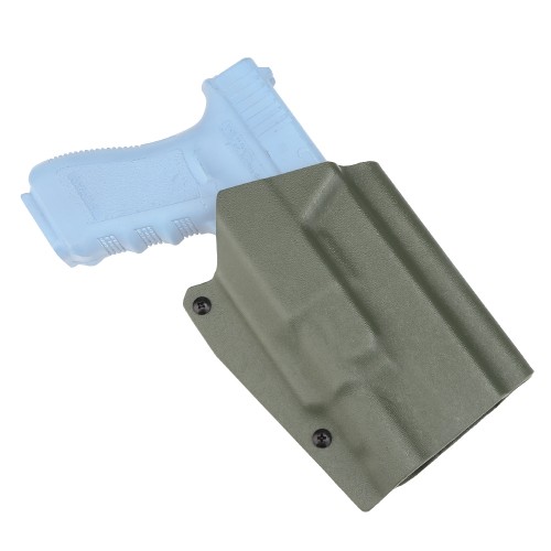 WOSPORT FONDINA KYDEX QUICK PULL PER SERIE GLOCK 17 OLIVE DRAB (WO-GB09V)