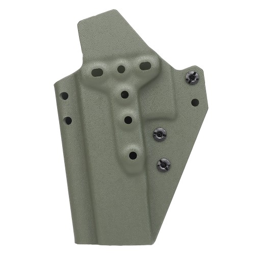 WOSPORT FONDINA KYDEX QUICK PULL PER SERIE GLOCK 34 OLIVE DRAB (WO-GB10V)