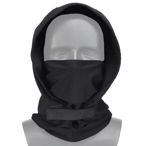 WOSPORT NIGHT HEADGEAR BALACLAVA BLACK (WO-MA135B)