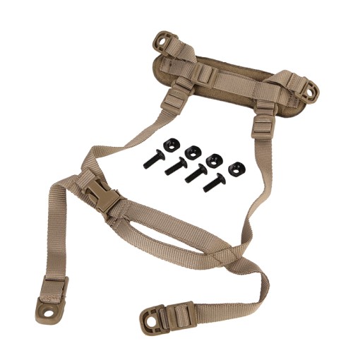 EMERSONGEAR RETENTION SYSTEM FOR MICH/ACH HELMETS COYOTE BROWN (EM5660A)
