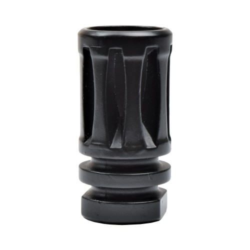 METAL FLASH HIDER 14mm CLOCKWISE THREAD BLACK (SP14)