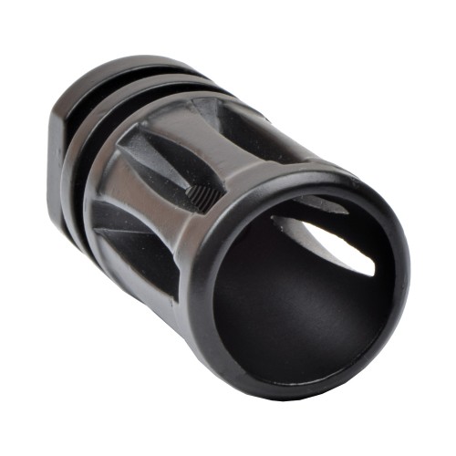 METAL FLASH HIDER 14mm CLOCKWISE THREAD BLACK (SP14)