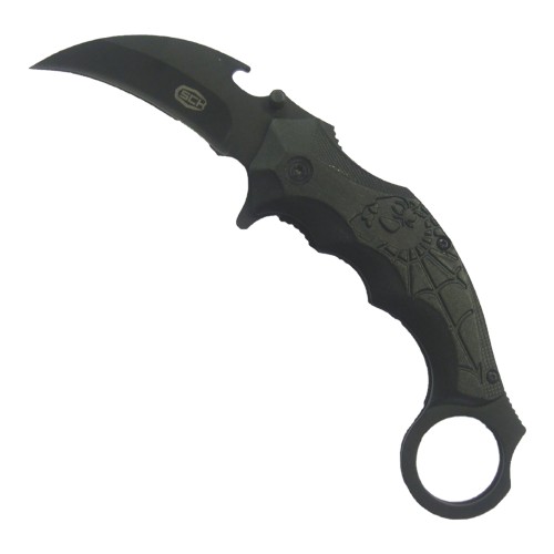 SCK SPRING ASSISTED KARAMBIT FOLDING KNIFE (CW-H35)