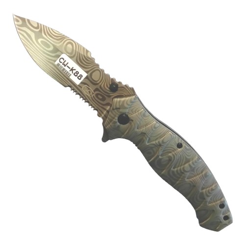 SCK SPRING ASSISTED POCKET FOLDING KNIFE (CW-K88)