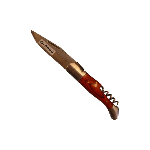 POCKET FOLDING KNIFE WITH CORKSCREW (G0908)