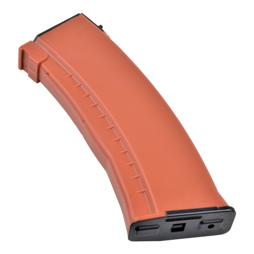 E&L MID-CAP 120 ROUNDS POLYMER MAGAZINE FOR AK ORANGE (E&L-1102-04-B