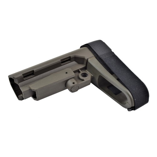 BIG DRAGON RETRACTABLE POLYMER STOCK FOR M4 OLIVE DRAB (BD-3675)