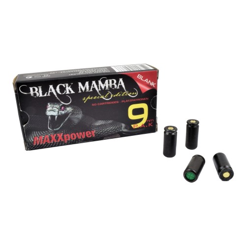 POBJEDA BLACK MAMBA BLANK CARTRIDGES 9mm (PG-B173)