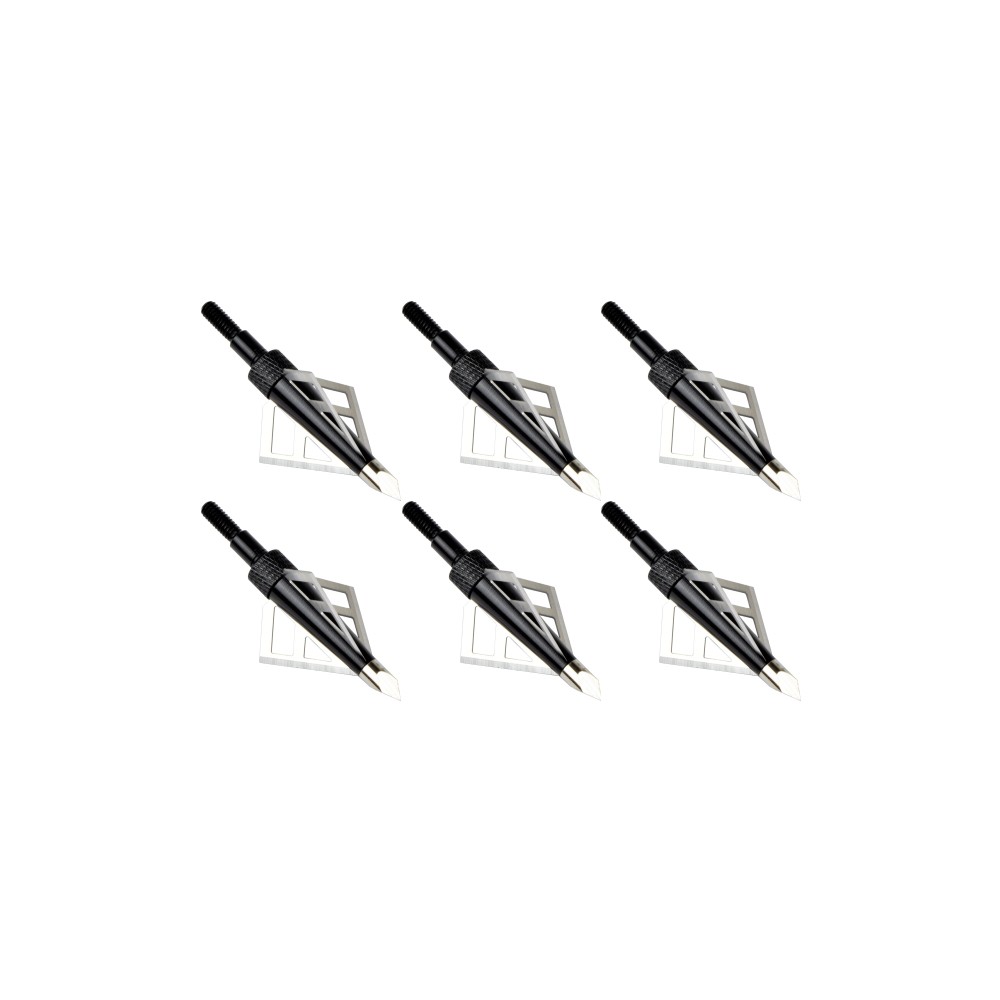 3-BLADES HUNTING BROADHEADS - 6 PCS SET (JX-216)