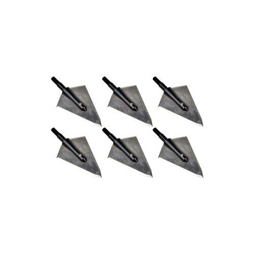 2-BLADES HUNTING BROADHEADS - 6 PCS SET (JX-225)