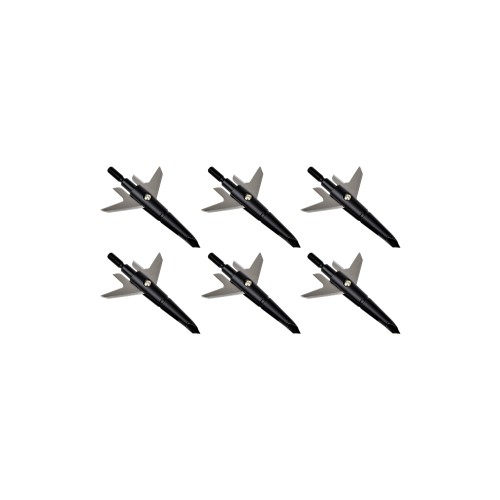 2-BLADES HUNTING BROADHEADS - 6 PCS SET (JX-238)