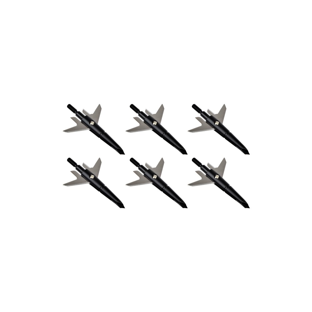 2-BLADES HUNTING BROADHEADS - 6 PCS SET (JX-238)