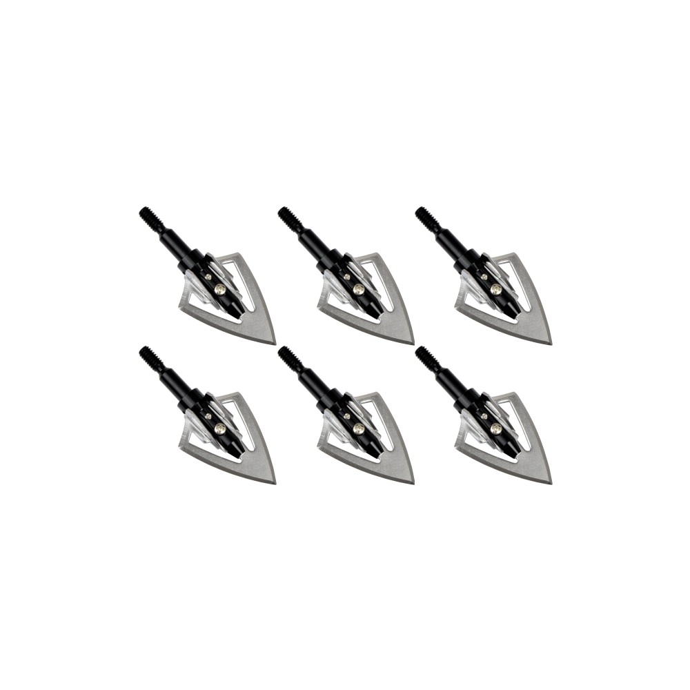 3-BLADES HUNTING BROADHEADS - 6 PCS SET (JX-242)