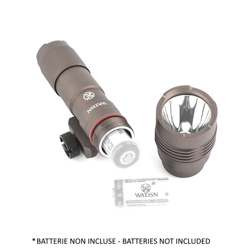 WADSN LED FLASHLIGHT 500 LUMENS DARK EARTH (WD4063-T)