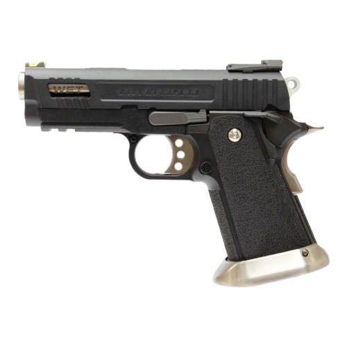 WE GAS PISTOL HI-CAPA 3.8 WET-1 VELOCIRAPTOR BLACK (WH7WET-1)