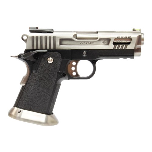 WE GAS PISTOL HI-CAPA 3.8 WET-1 VELOCIRAPTOR SILVER (WH8WET-1)