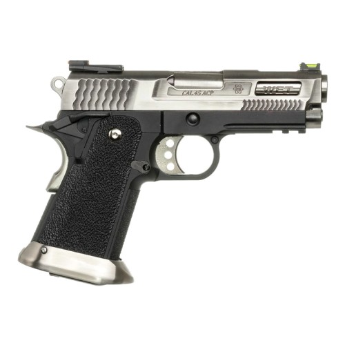 WE GAS PISTOL HI-CAPA 3.8 WET-2 BRONTOSAURUS SILVER (WH8WET-2)