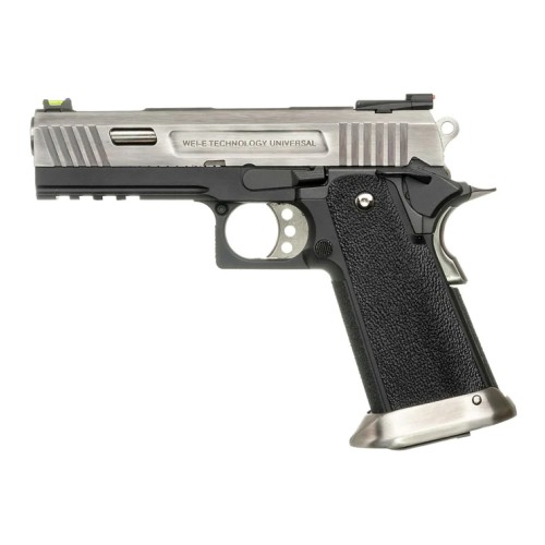 WE GAS PISTOL HI-CAPA 4.3 WET ALLOSAURUS SILVER (WH9WET-SV)