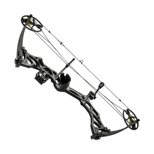 MAN KUNG COMPOUND BOW FOSSIL 30-70 LBS BLACK (MK-CB75B)