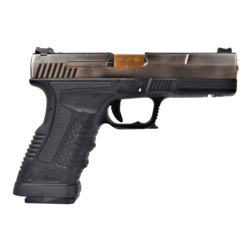 WE PISTOLA A GAS GP1799 T3 BLACK/SILVER/GOLD (WGP-3)