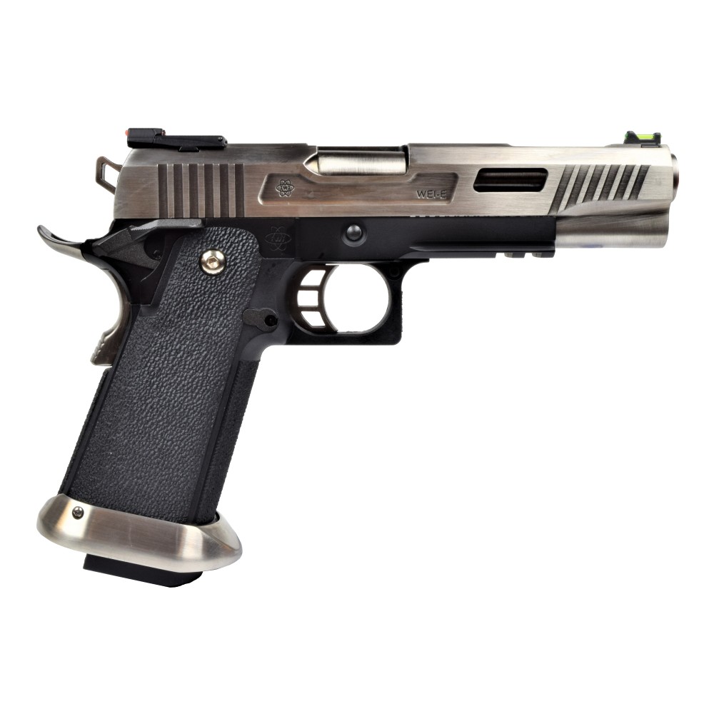 WE PISTOLA A GAS HI-CAPA 5.1 WET T-REX SILVER (WH1WET-SV)