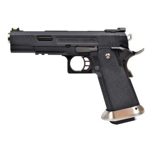 WE GAS PISTOL HI-CAPA 5.1 WET T-REX BLACK (WH1WET-BK)