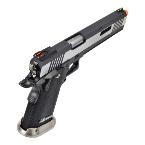 WE GAS PISTOL HI-CAPA 6.0 I-REX B SILVER / SILVER BARREL (WH18B2-2TSV)