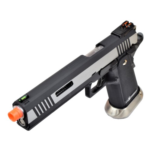 WE PISTOLA A GAS HI-CAPA 6.0 I-REX B SILVER / SILVER BARREL (WH18B2-2TSV)